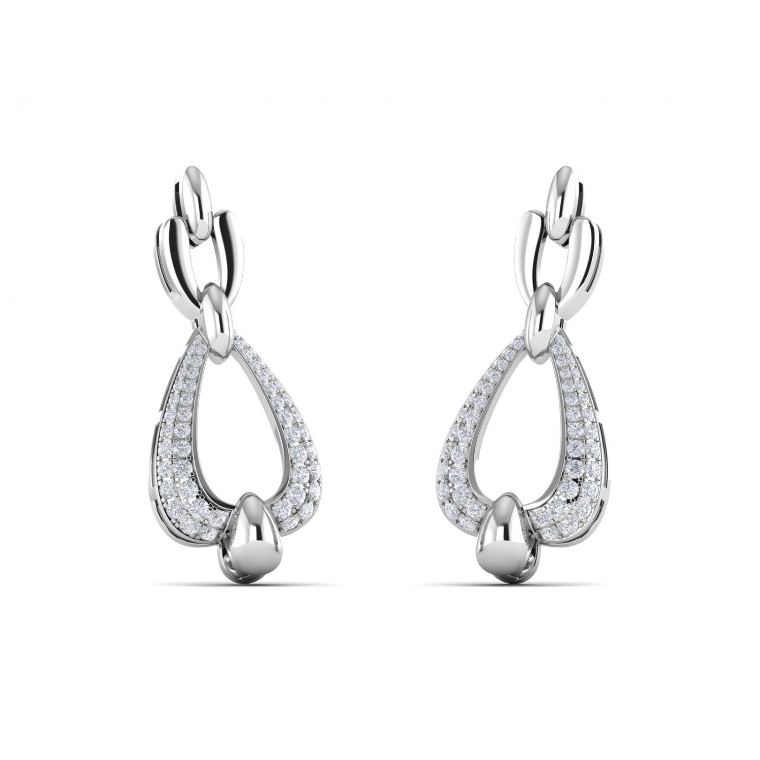 Jinxed Diamond Earrings