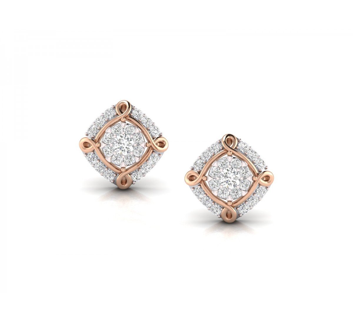 Pristine Diamond Earrings