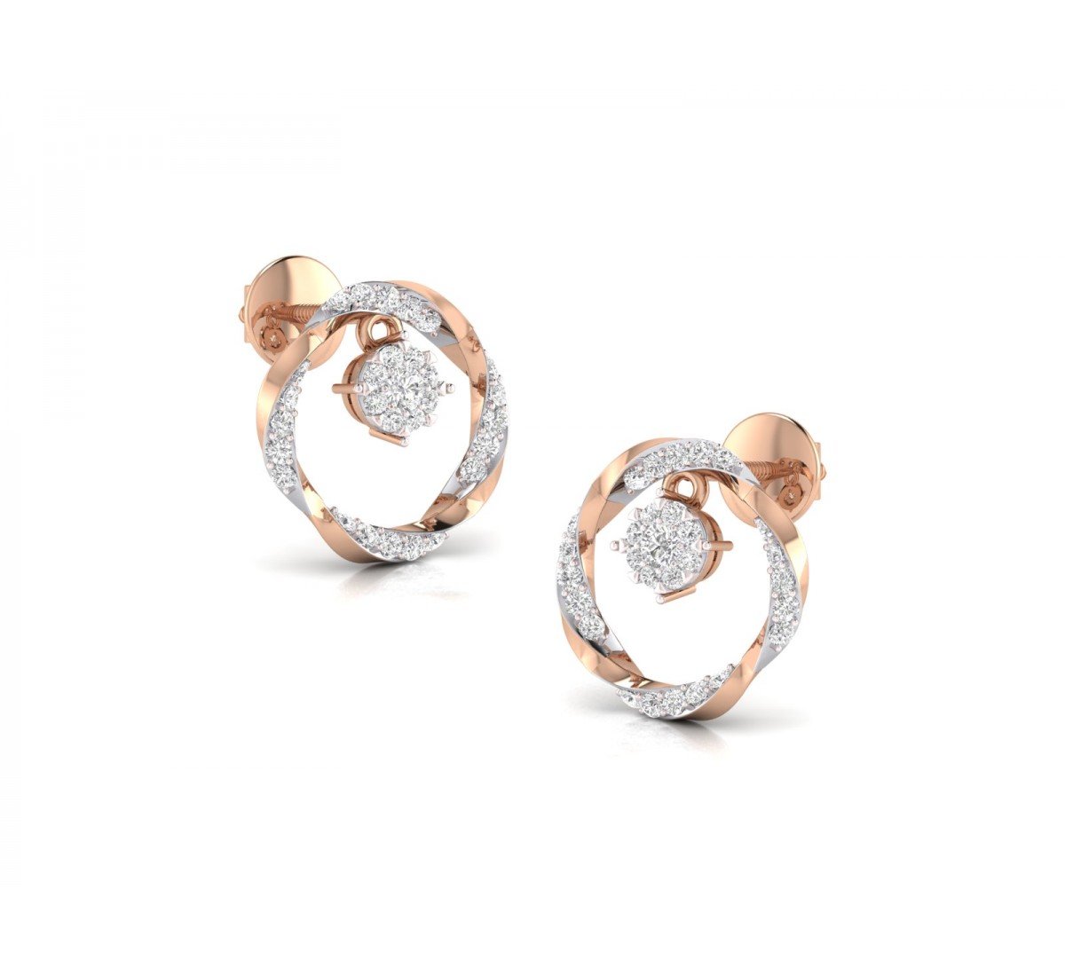 Eternity Diamond Earrings