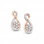 Nocturne Infinity Diamond Earrings
