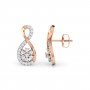 Nocturne Infinity Diamond Earrings
