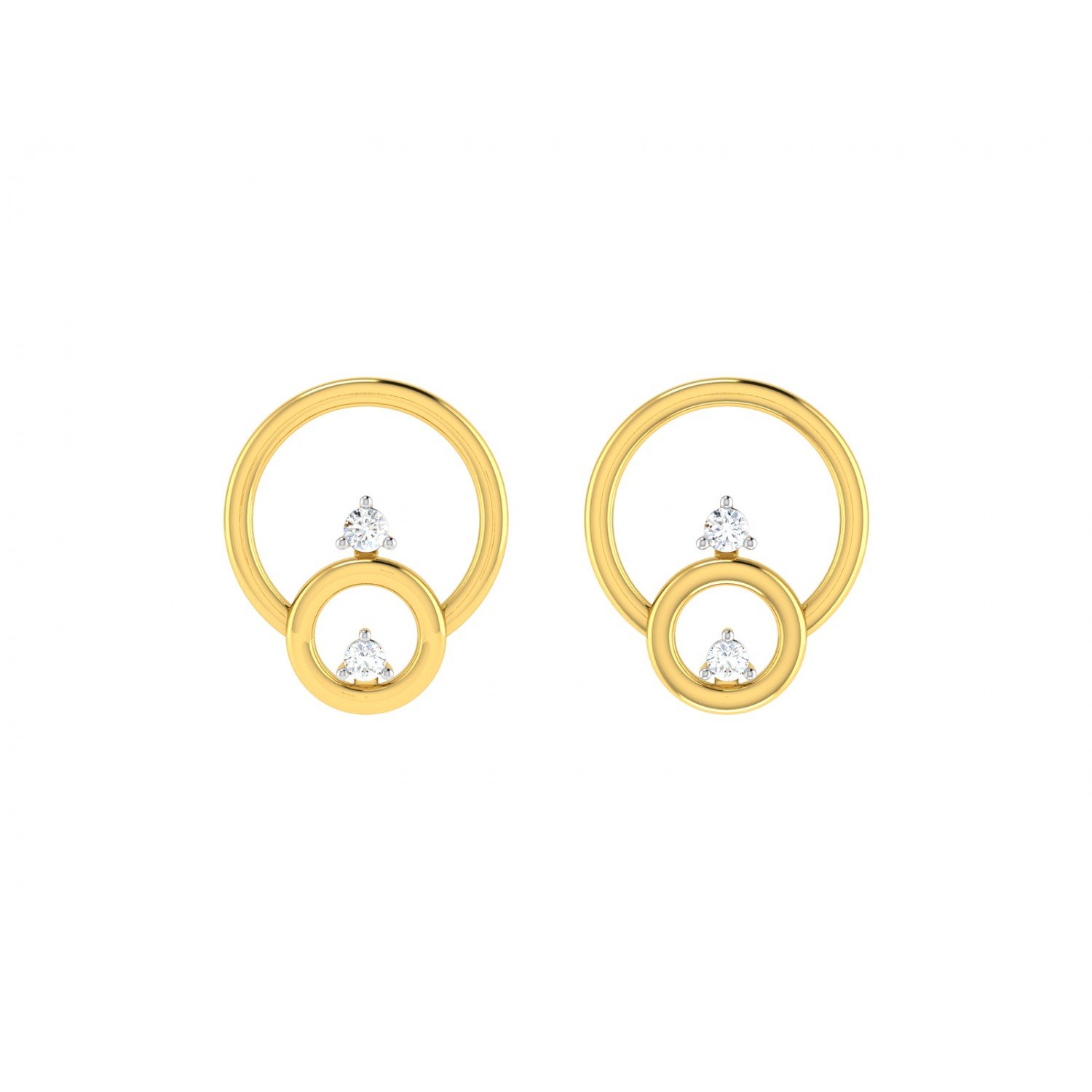 Quiver Diamond Earrings