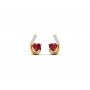 Palladium Diamond Earrings