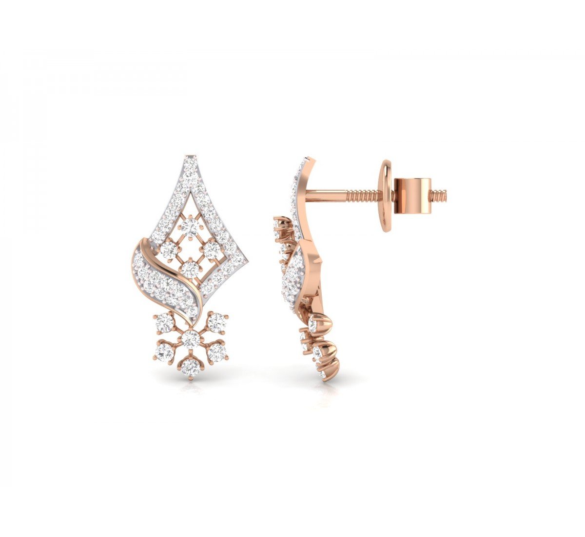 Pearlara Diamond Earrings