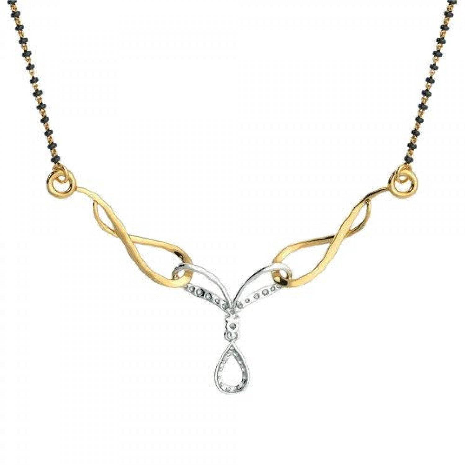 Pyrolynx Diamond Mangalsutra