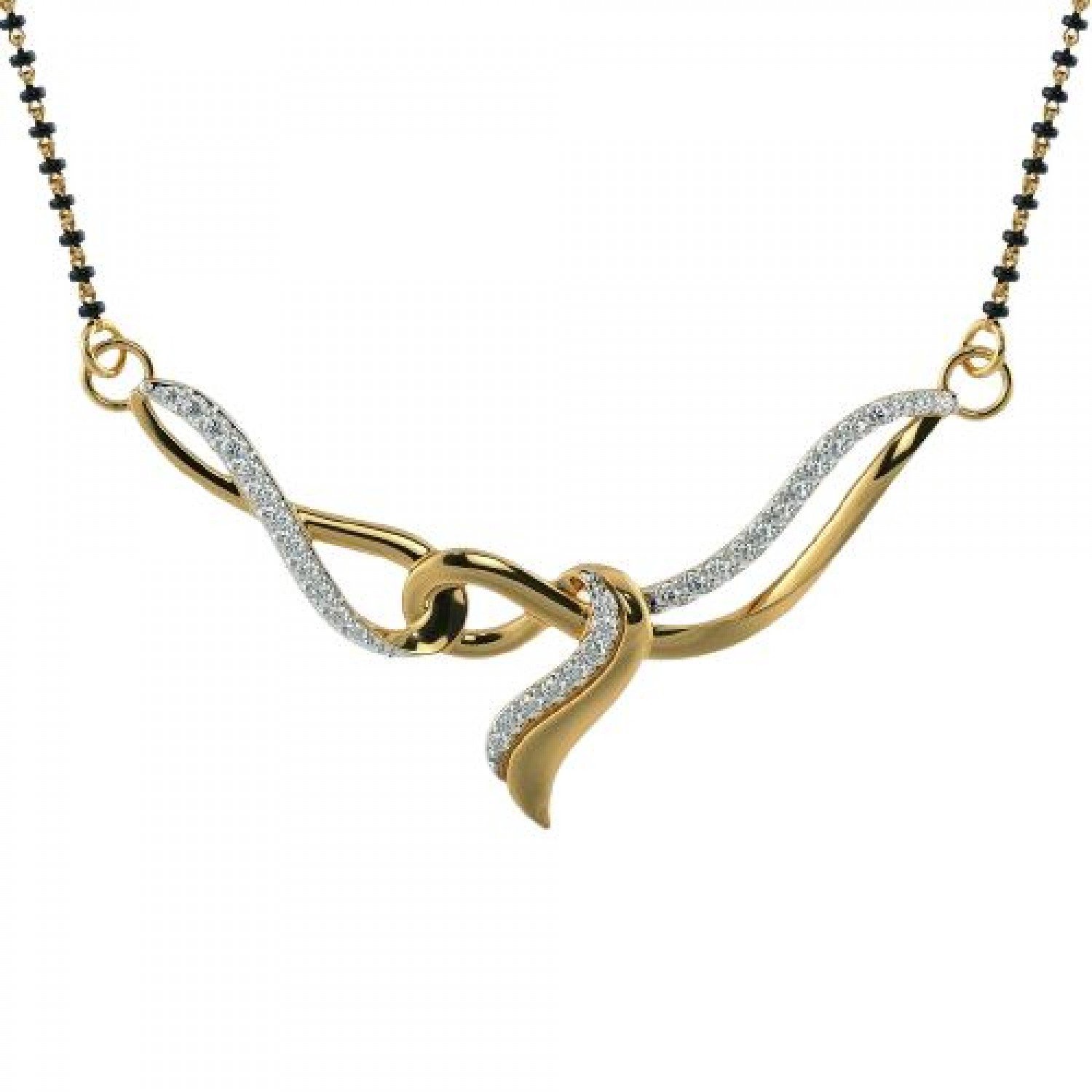 Jettison Diamond Mangalsutra