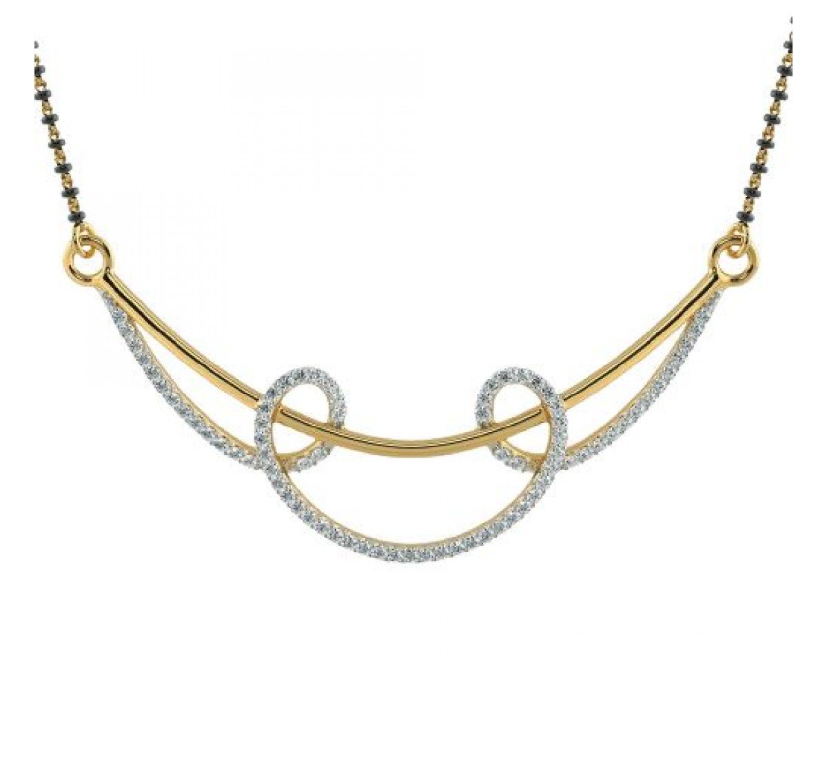 Pearlara Diamond Mangalsutra