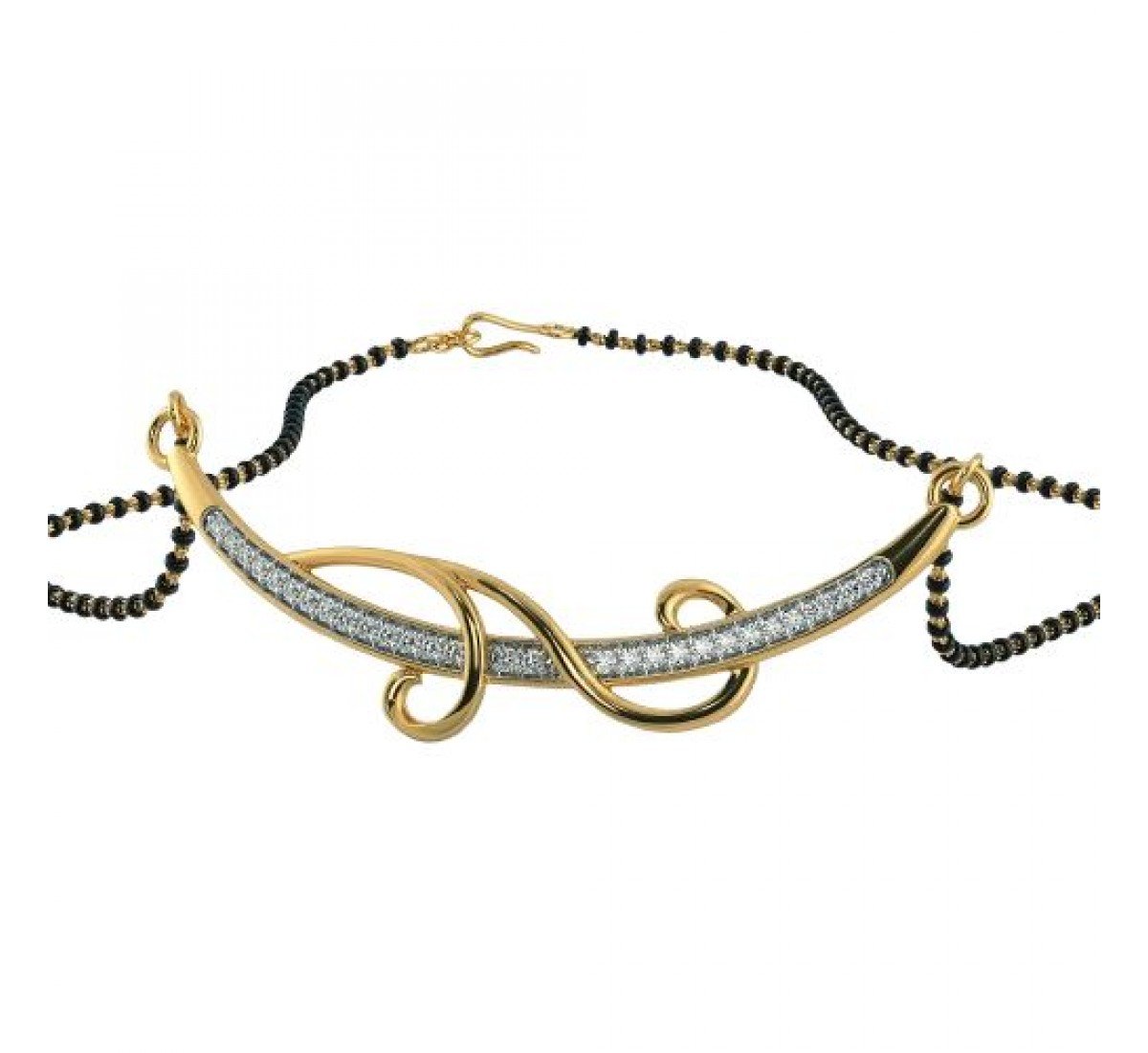 Unique Diamond Mangalsutra