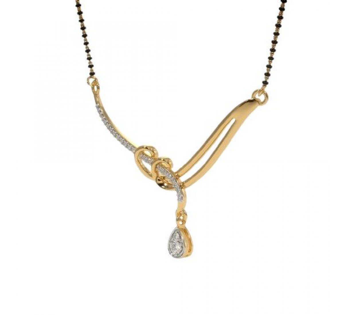 Aflame Diamond Mangalsutra