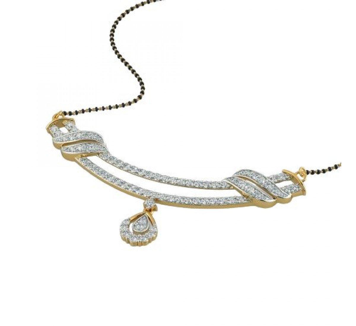 Jitter Diamond Mangalsutra