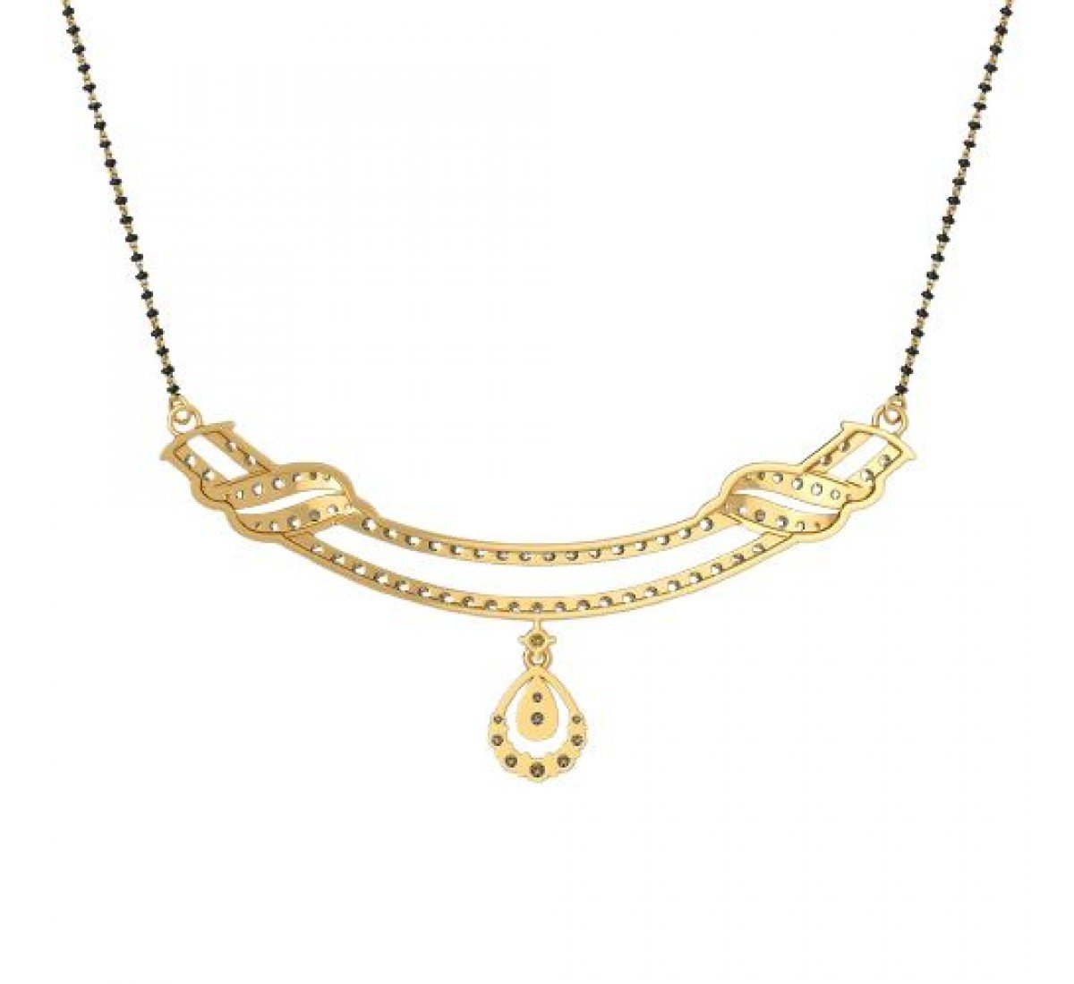Jitter Diamond Mangalsutra