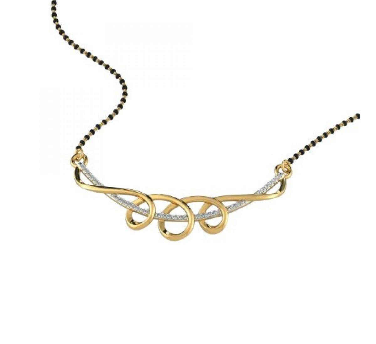 Glintara Diamond Mangalsutra