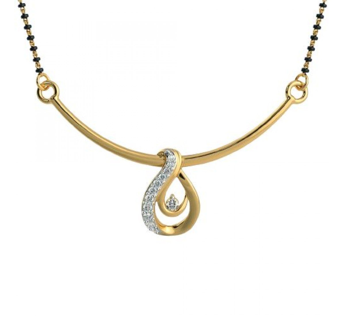 Jivey Diamond Mangalsutra