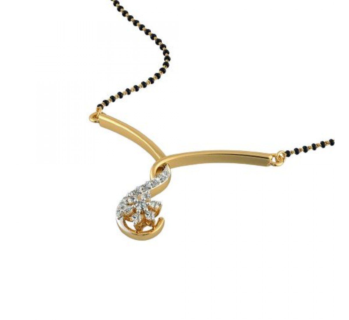 Hushara Diamond Mangalsutra