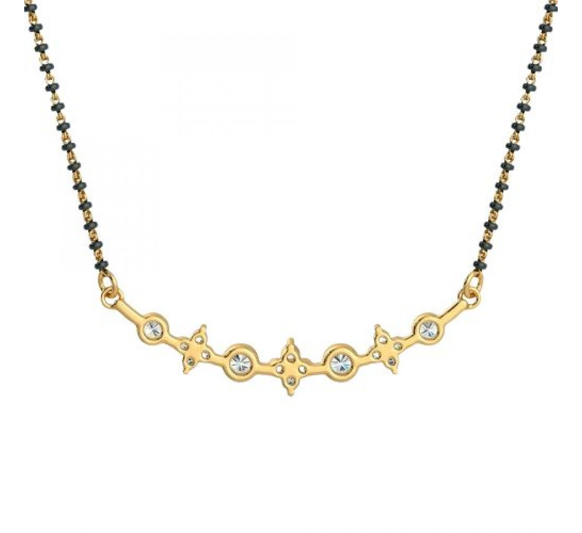 Jadedix Diamond Mangalsutra