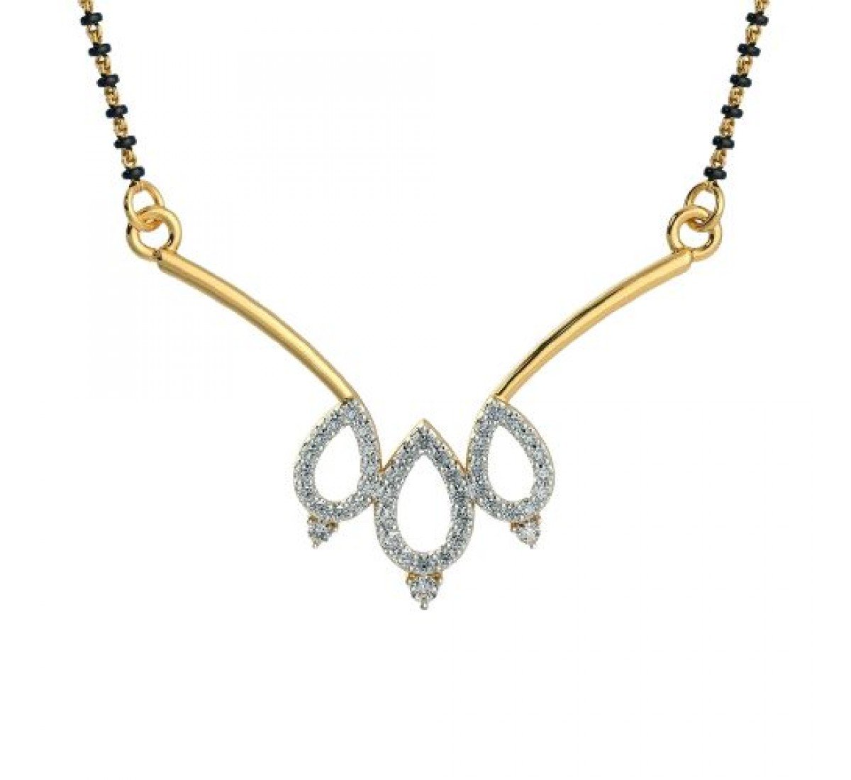 Unisonara Diamond Mangalsutra