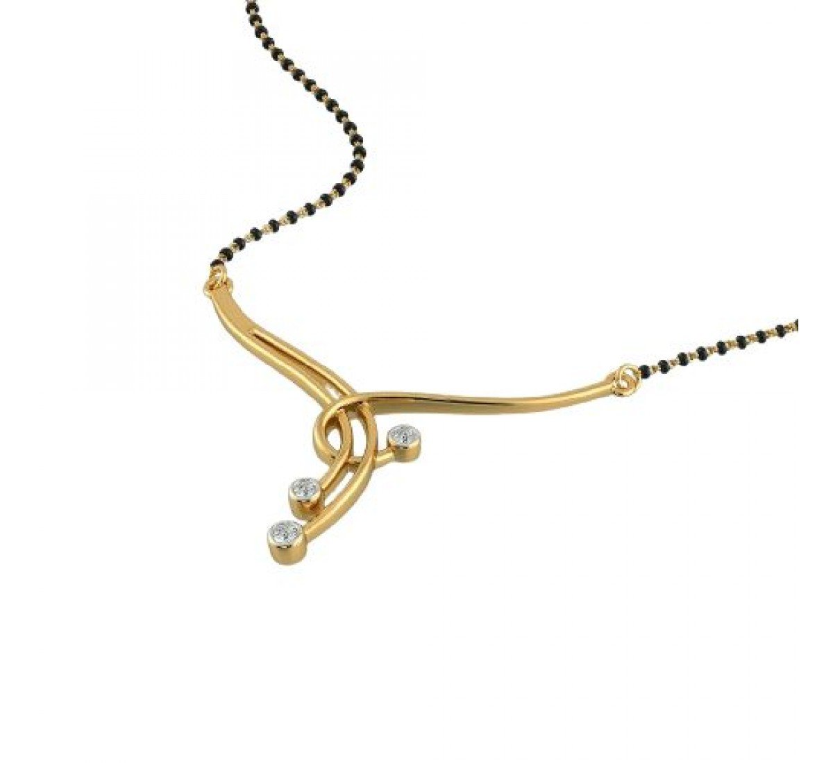 Radiantix Cross Diamond Mangalsutra