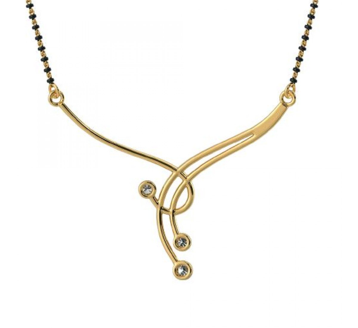 Radiantix Cross Diamond Mangalsutra