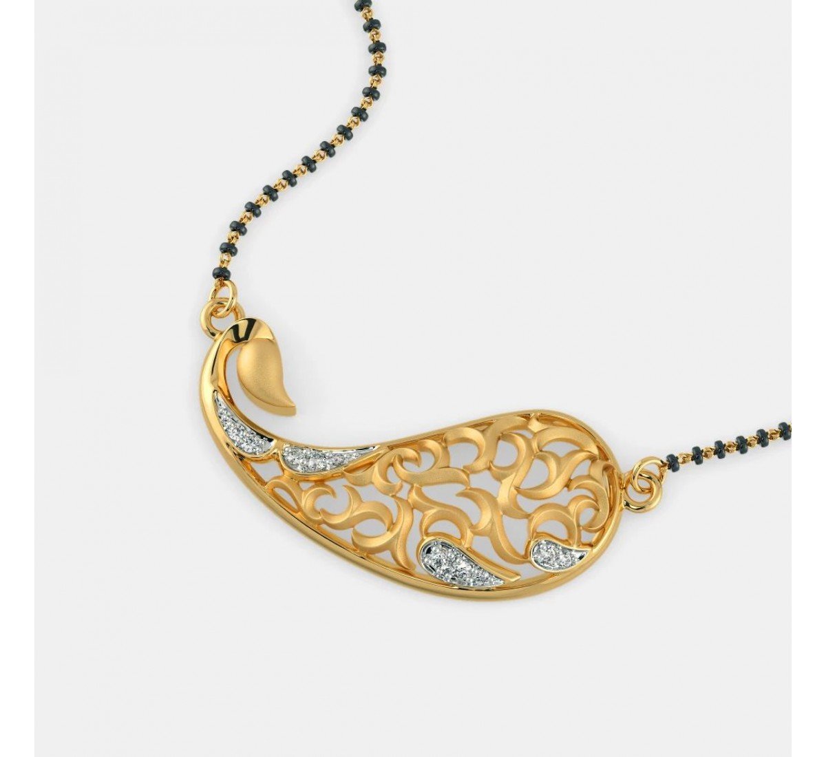 Upliftique Diamond Mangalsutra