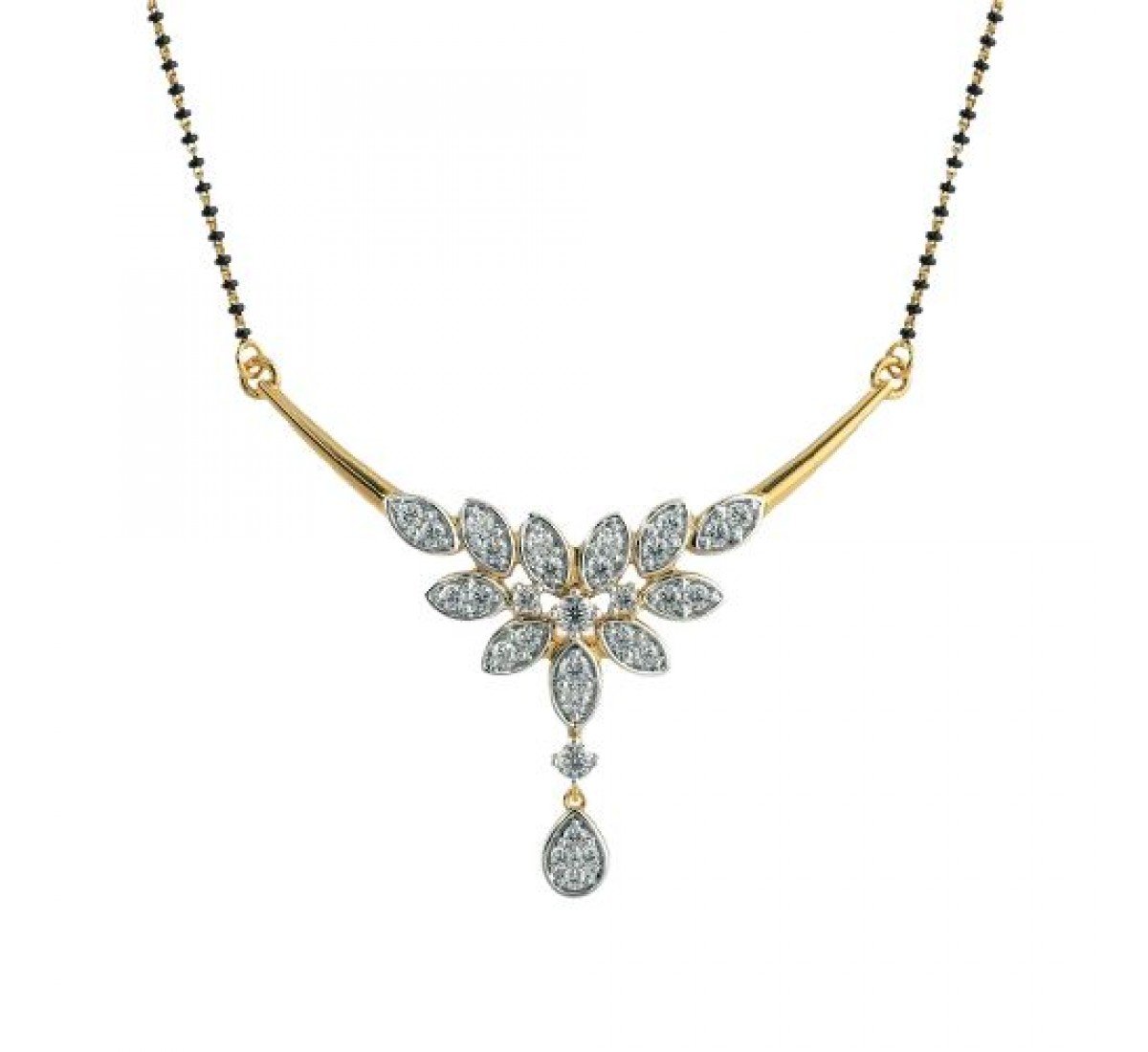 Jubilant Diamond Mangalsutra