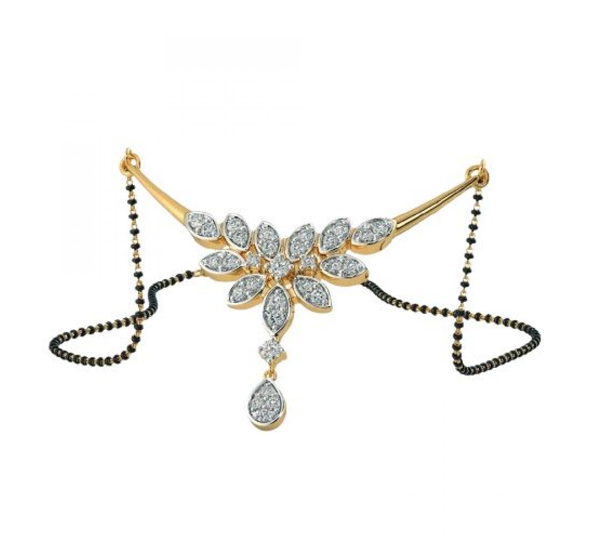 Jubilant Diamond Mangalsutra