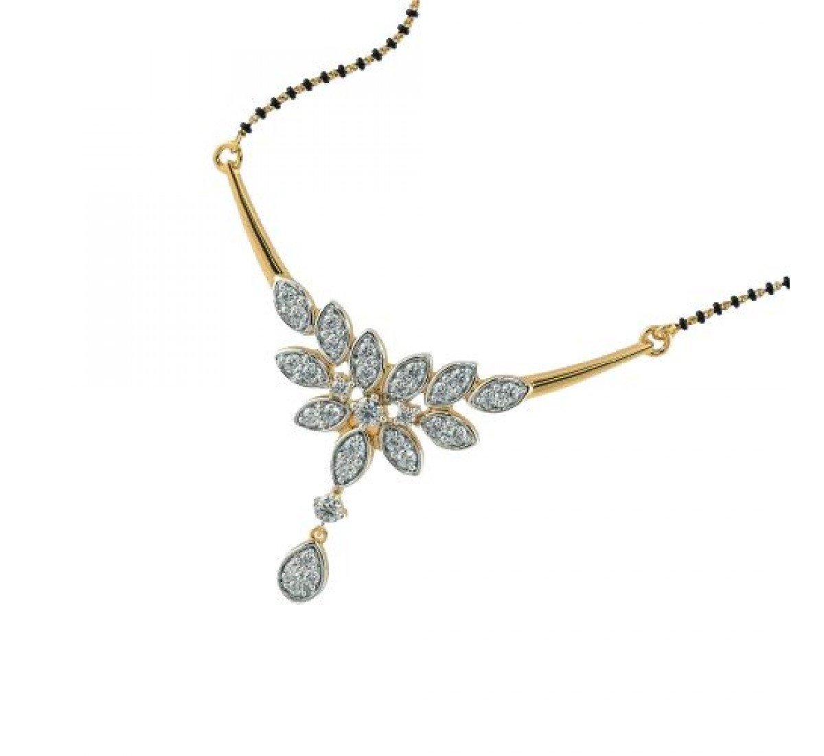 Jubilant Diamond Mangalsutra