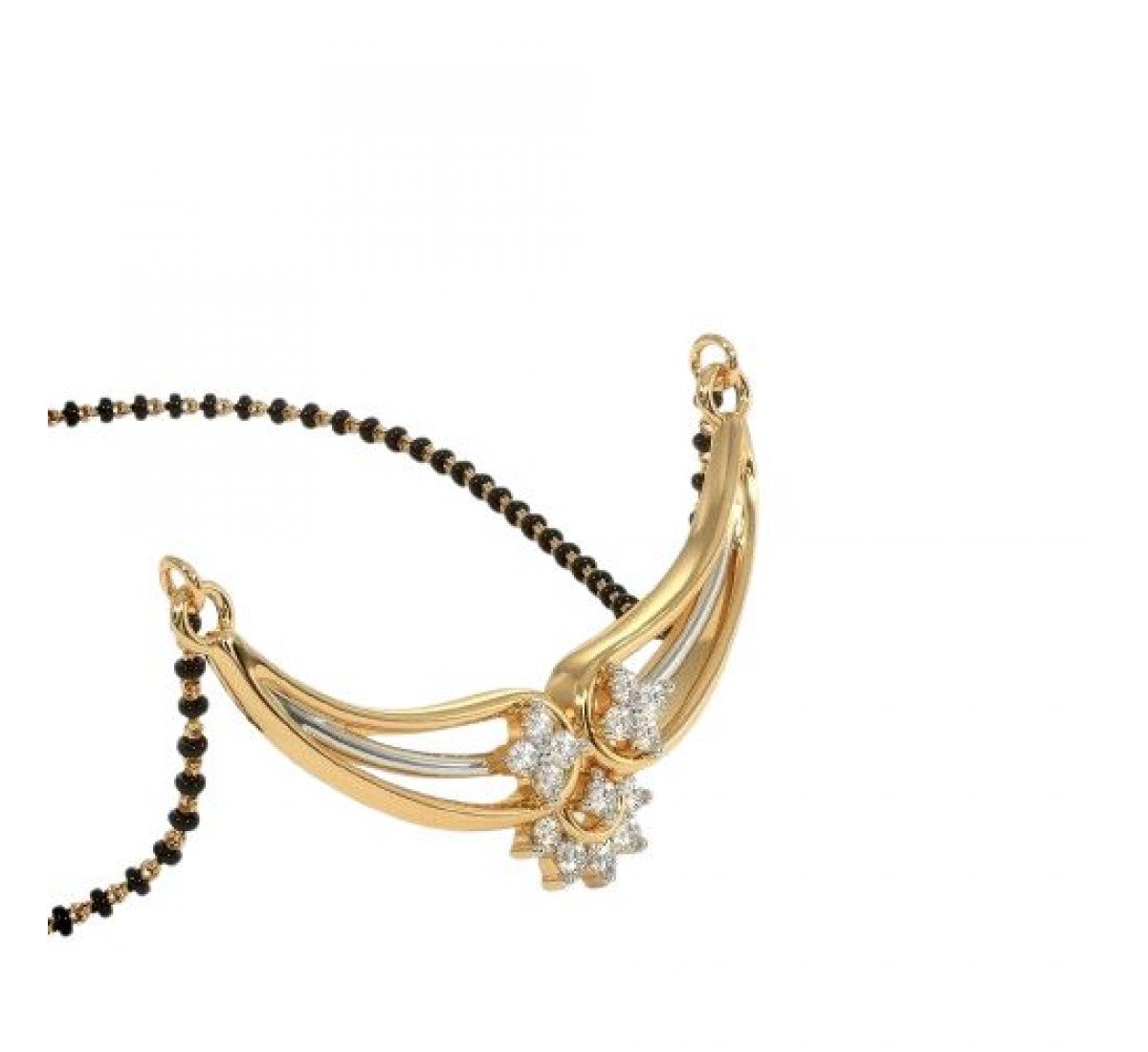 Onyxify Diamond Mangalsutra