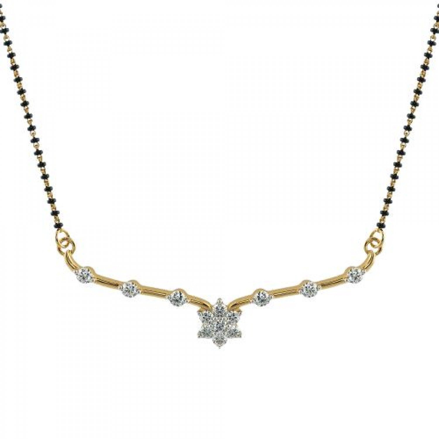 Uproarious Diamond Mangalsutra