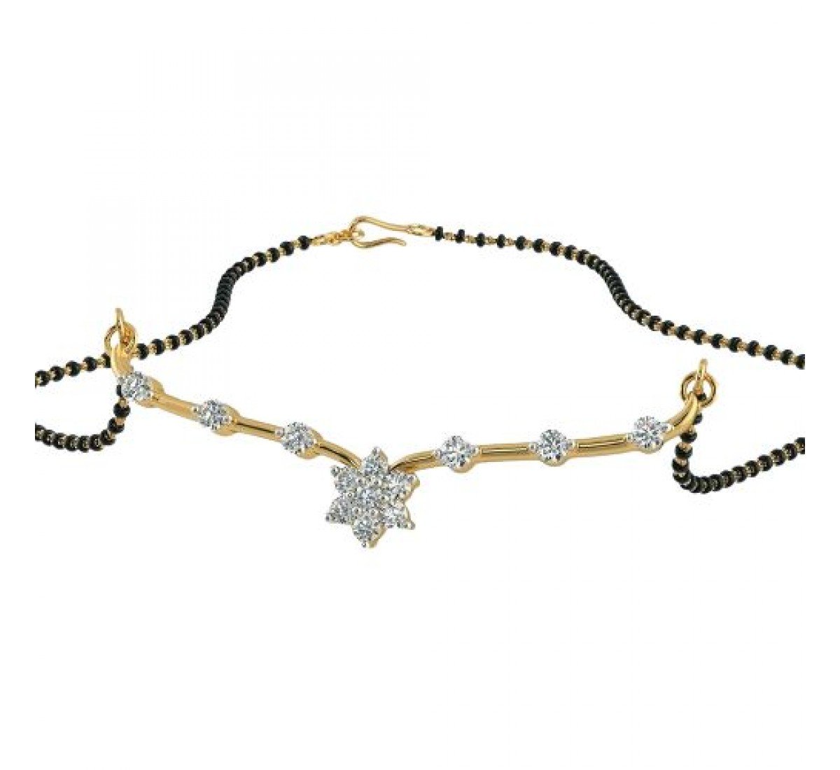 Uproarious Diamond Mangalsutra