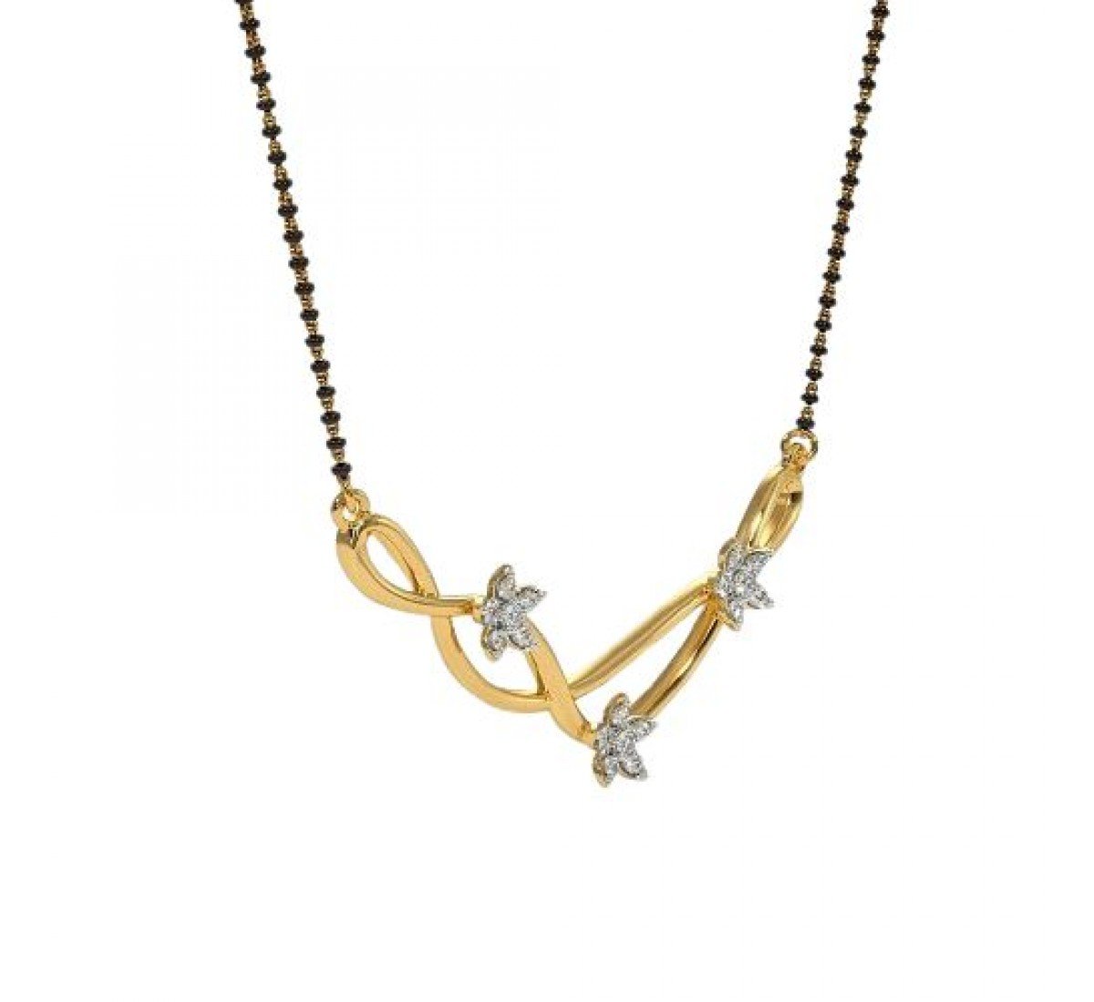 Fervorlynx Diamond Mangalsutra