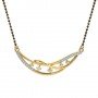 Grid Diamond Mangalsutra