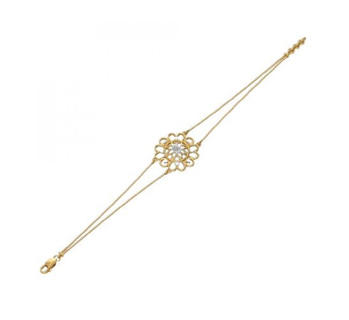 Gleaming Diamond Bracelet