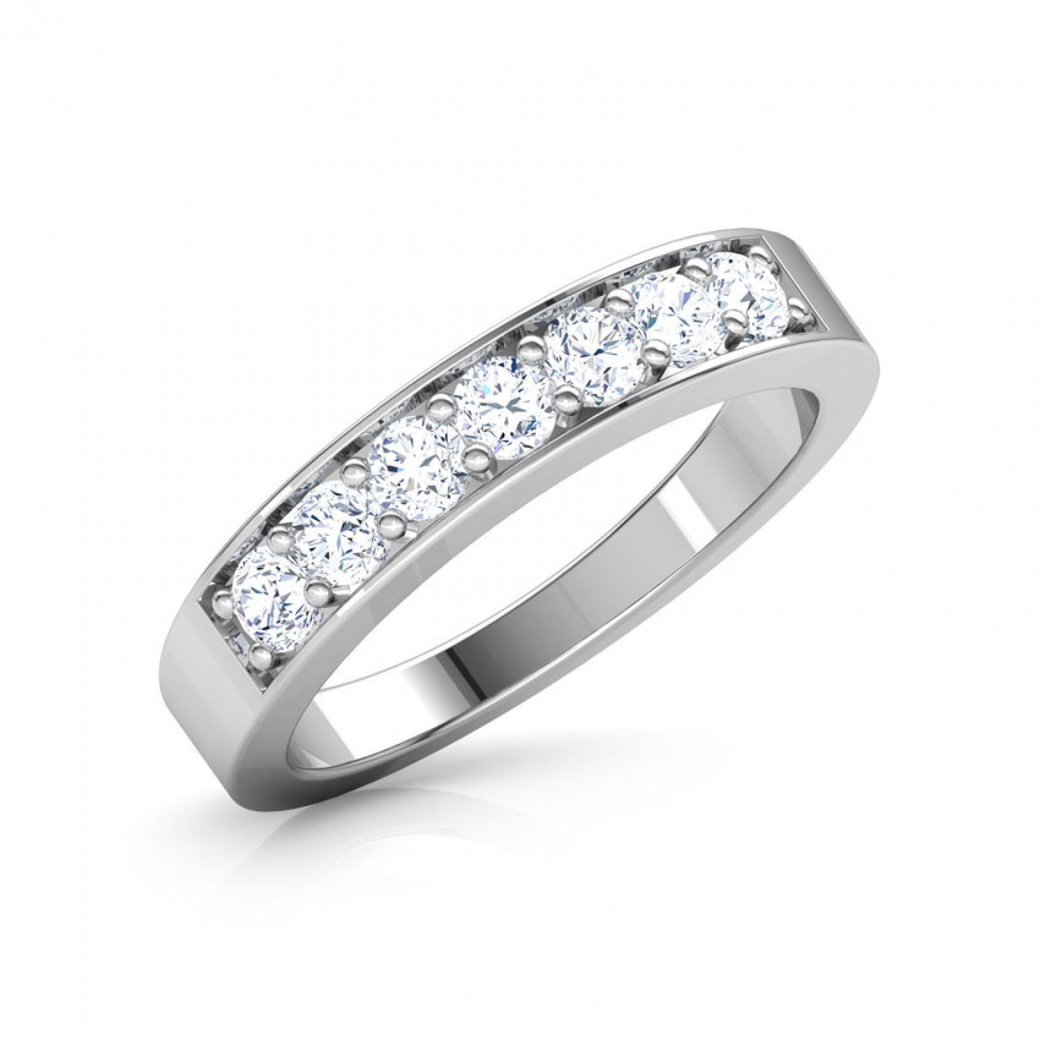 Graceful Intertwine Diamond Band