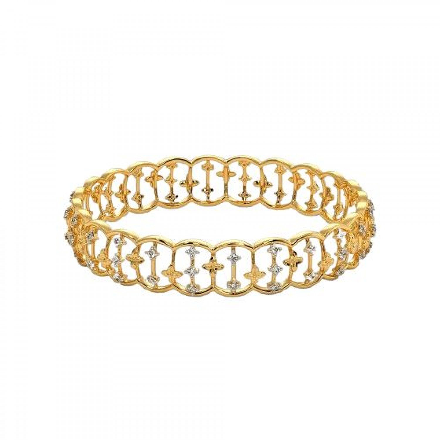 Arborence Diamond Bangles