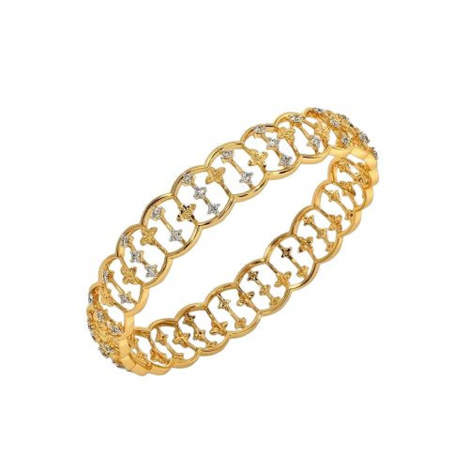 Arborence Diamond Bangles
