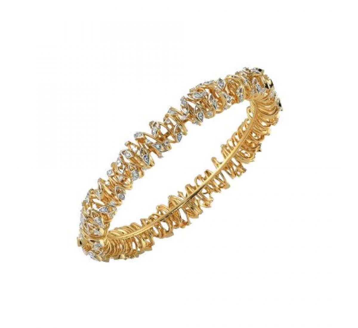Ercilia Joice Diamond Bangles