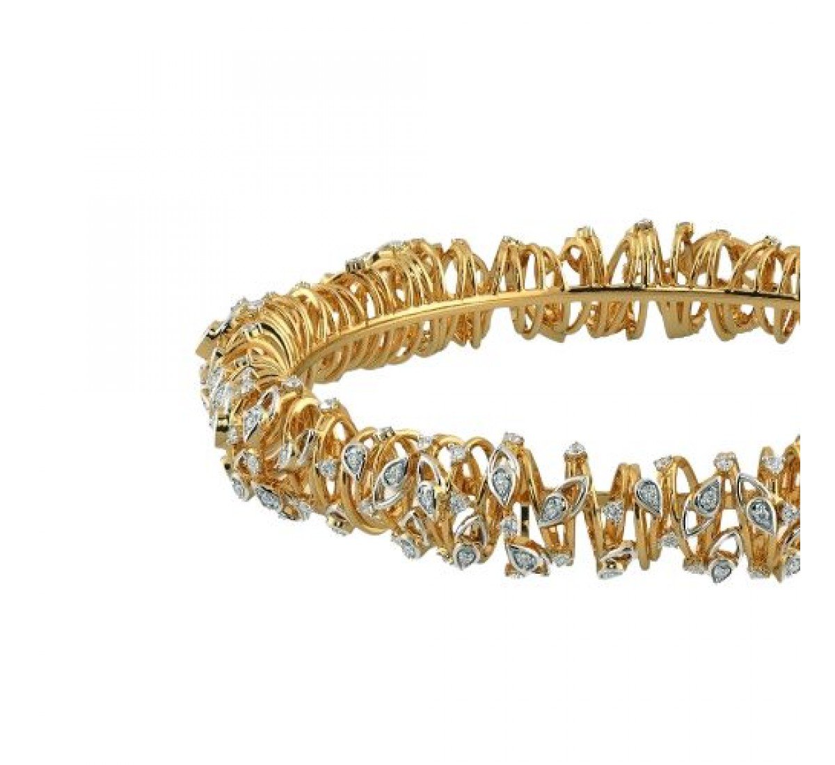 Ercilia Joice Diamond Bangles