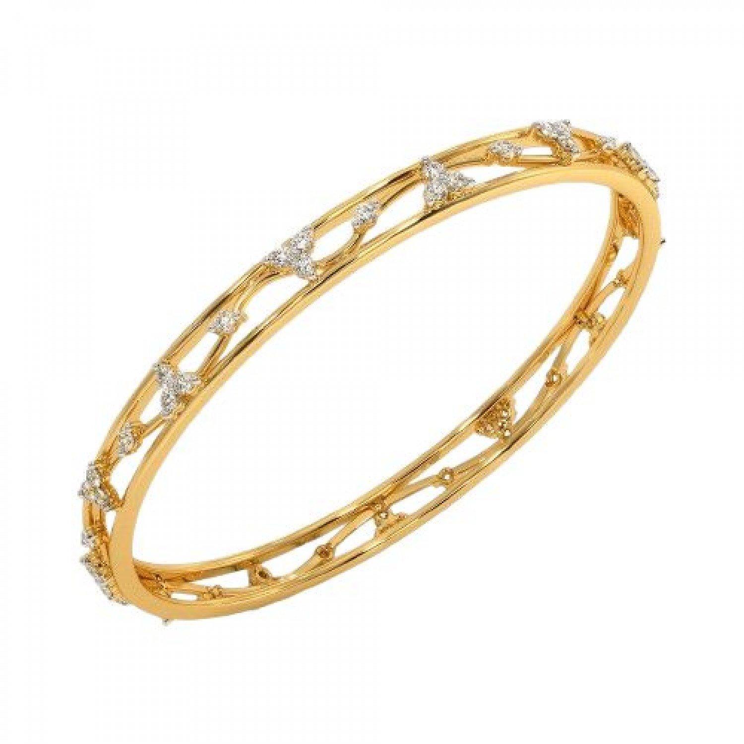 Eclectic Sparkle Diamond Bangles