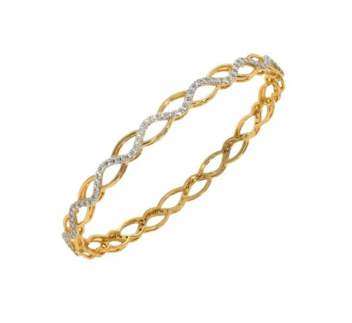 Glamorous Aira Diamond Bangles