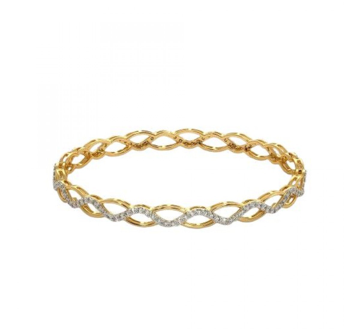 Glamorous Aira Diamond Bangles