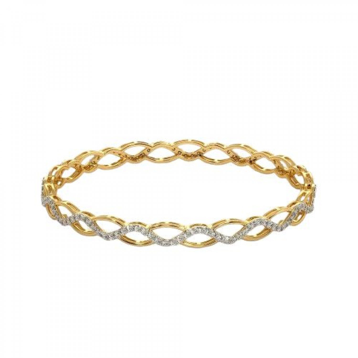 Glamorous Aira Diamond Bangles
