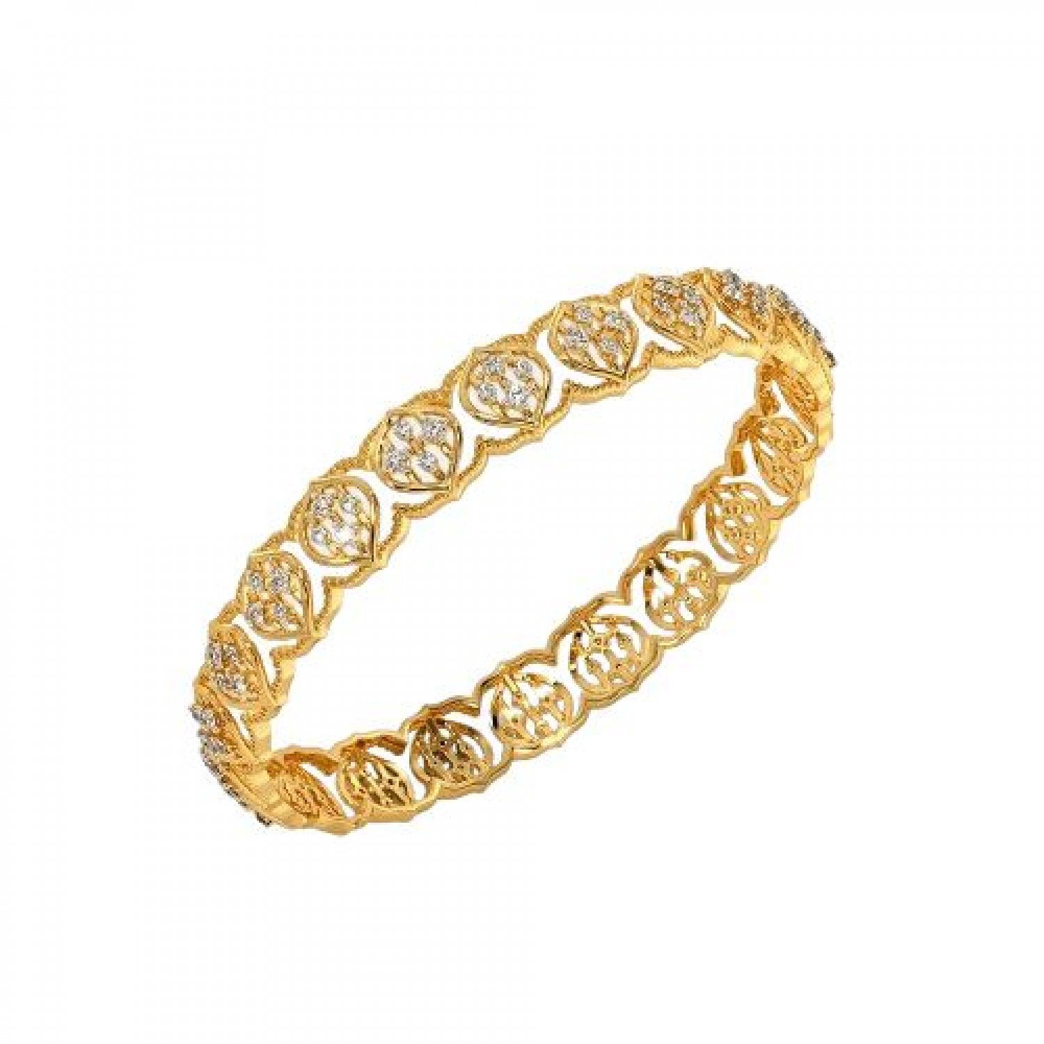 Motif Classy Diamond Bangles