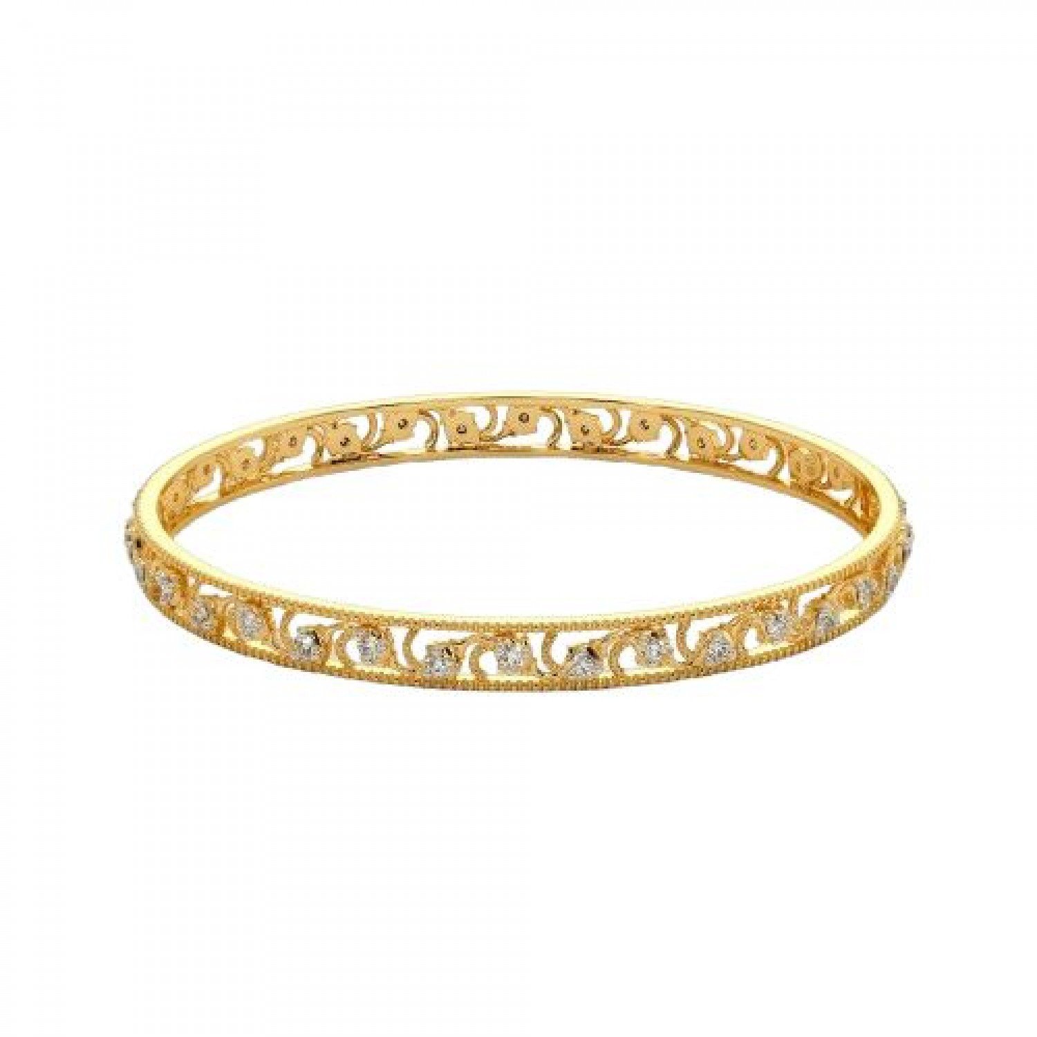 Alluring Laysa Diamond Bangles