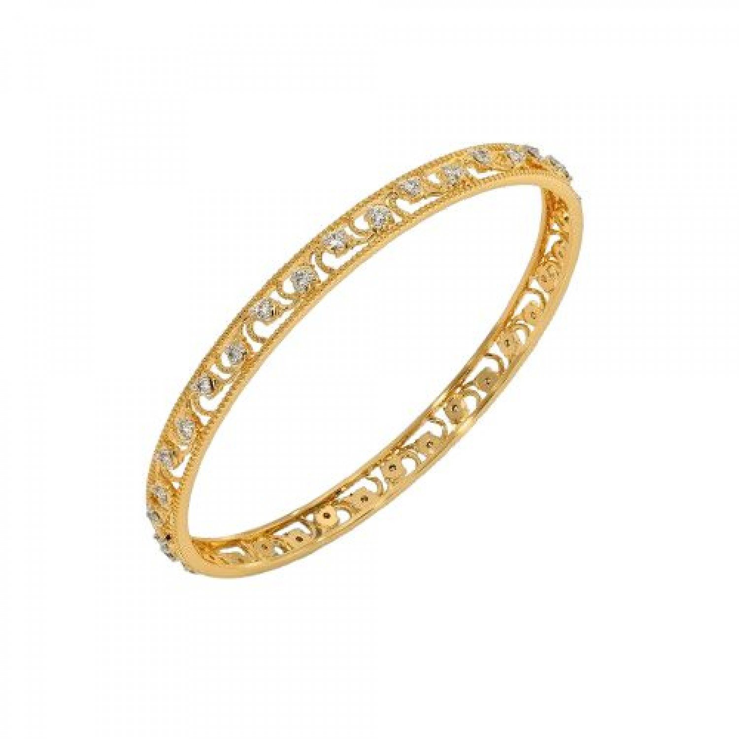 Alluring Laysa Diamond Bangles