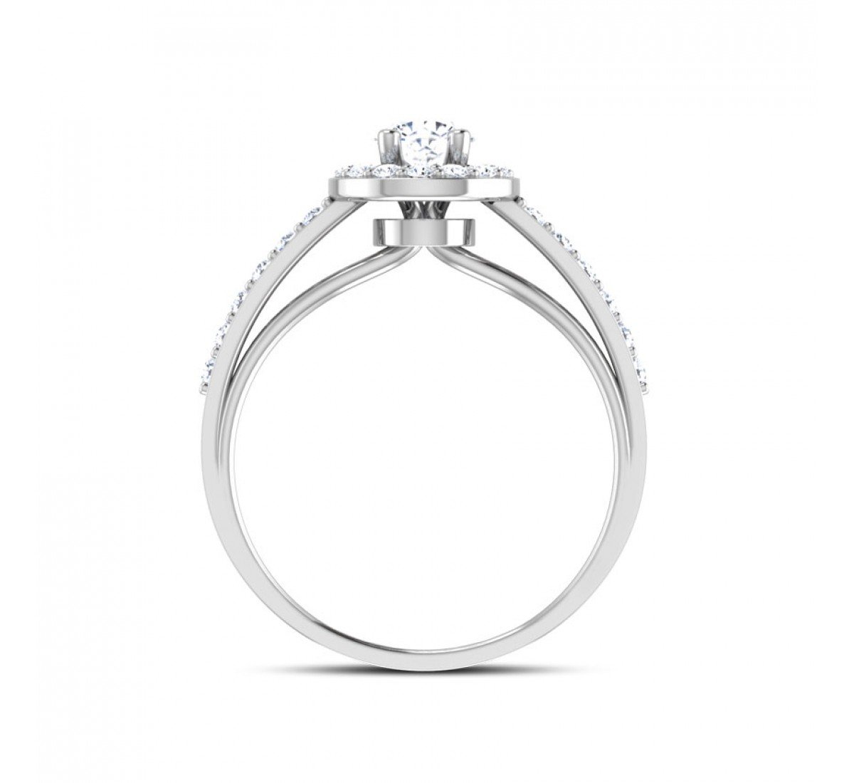 Isabel Round Solitaire Diamond Ring