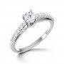 Gardenia Sparkle Diamond Ring
