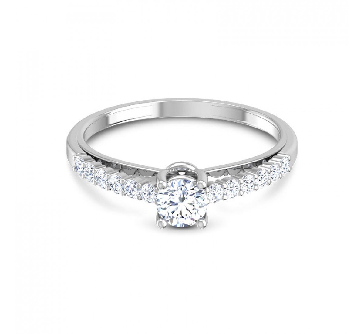 Gardenia Sparkle Diamond Ring