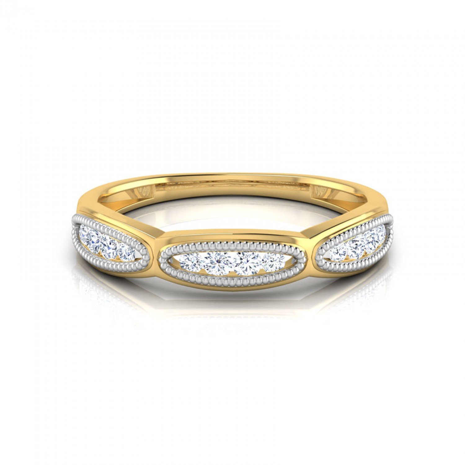 Victorian Vogue Diamond Band