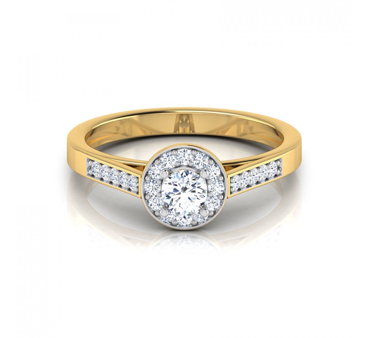 Foggy Skye Solitaire Diamond Ring