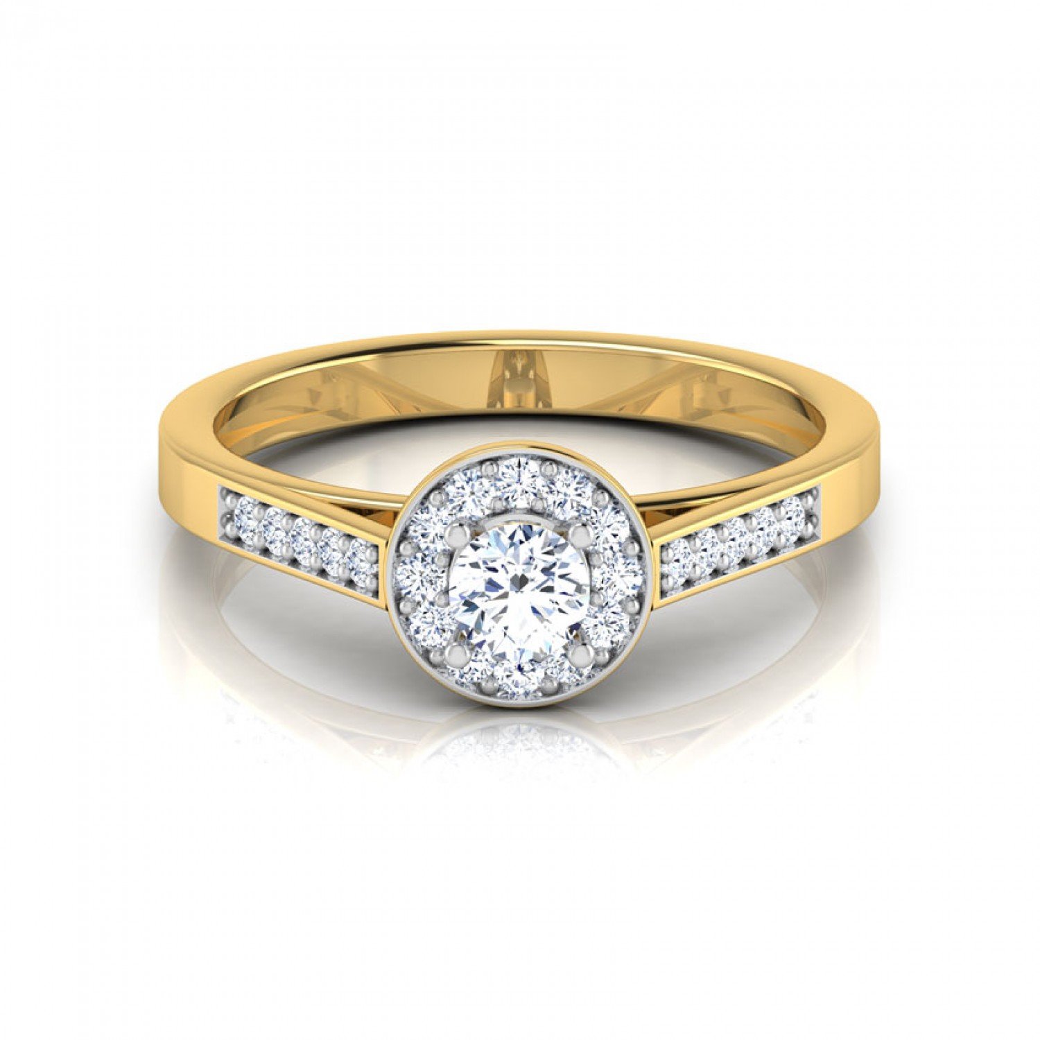 Foggy Skye Solitaire Diamond Ring